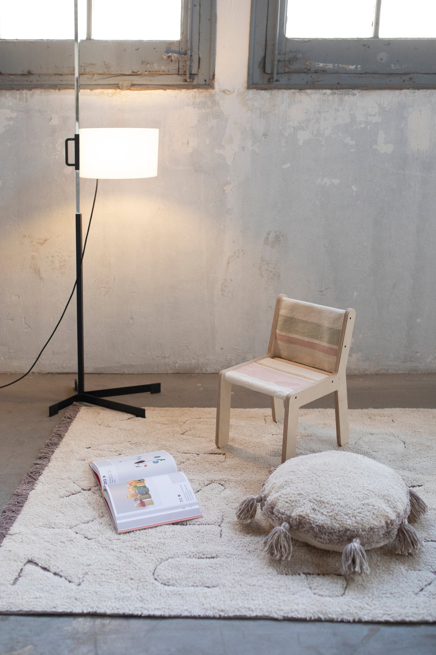 RugCycled Washable Rug in ABC