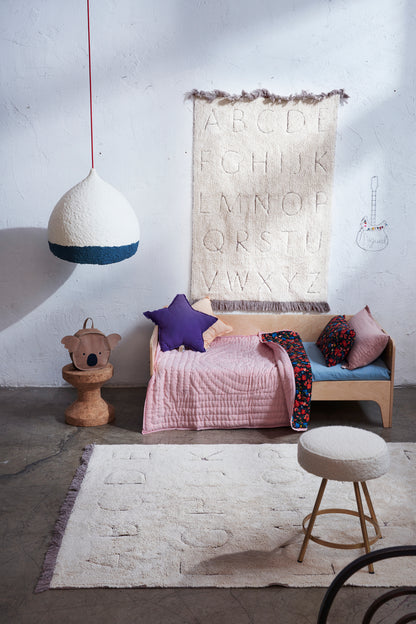 RugCycled Washable Rug in ABC