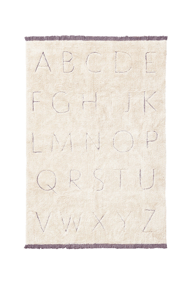 RugCycled Washable Rug in ABC