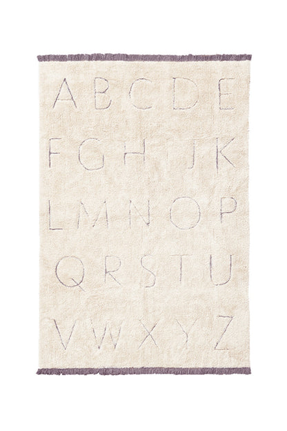 RugCycled Washable Rug in ABC