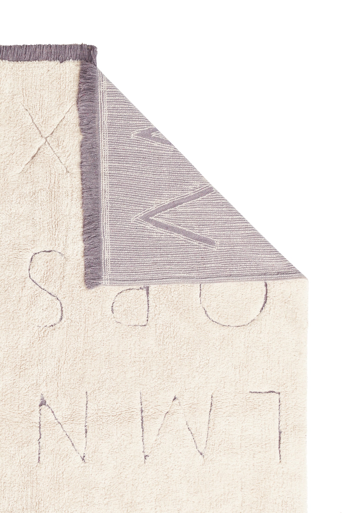 RugCycled Washable Rug in ABC