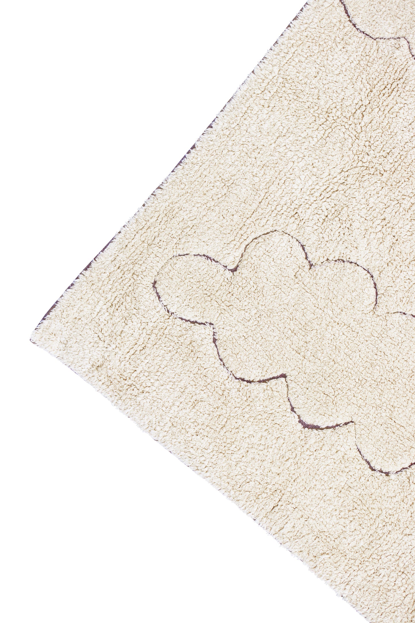 RugCycled Washable Rug in Clouds