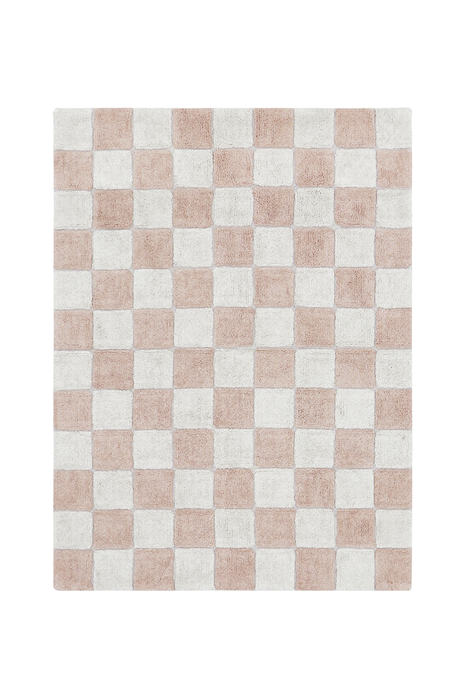 Washable Rug in Kitchen Tiles Rose