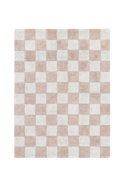 Washable Rug in Kitchen Tiles Rose