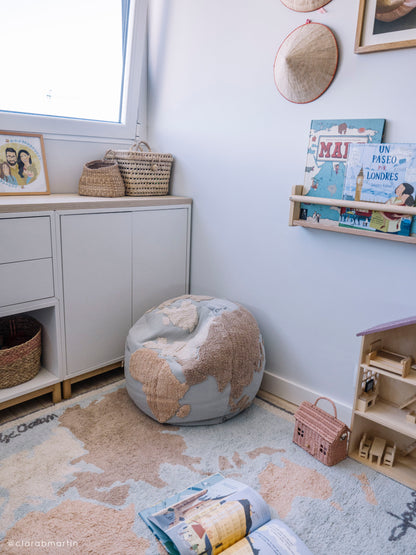 Washable Rug World Map