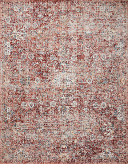 Alyssa Rug in Rust/Ivory