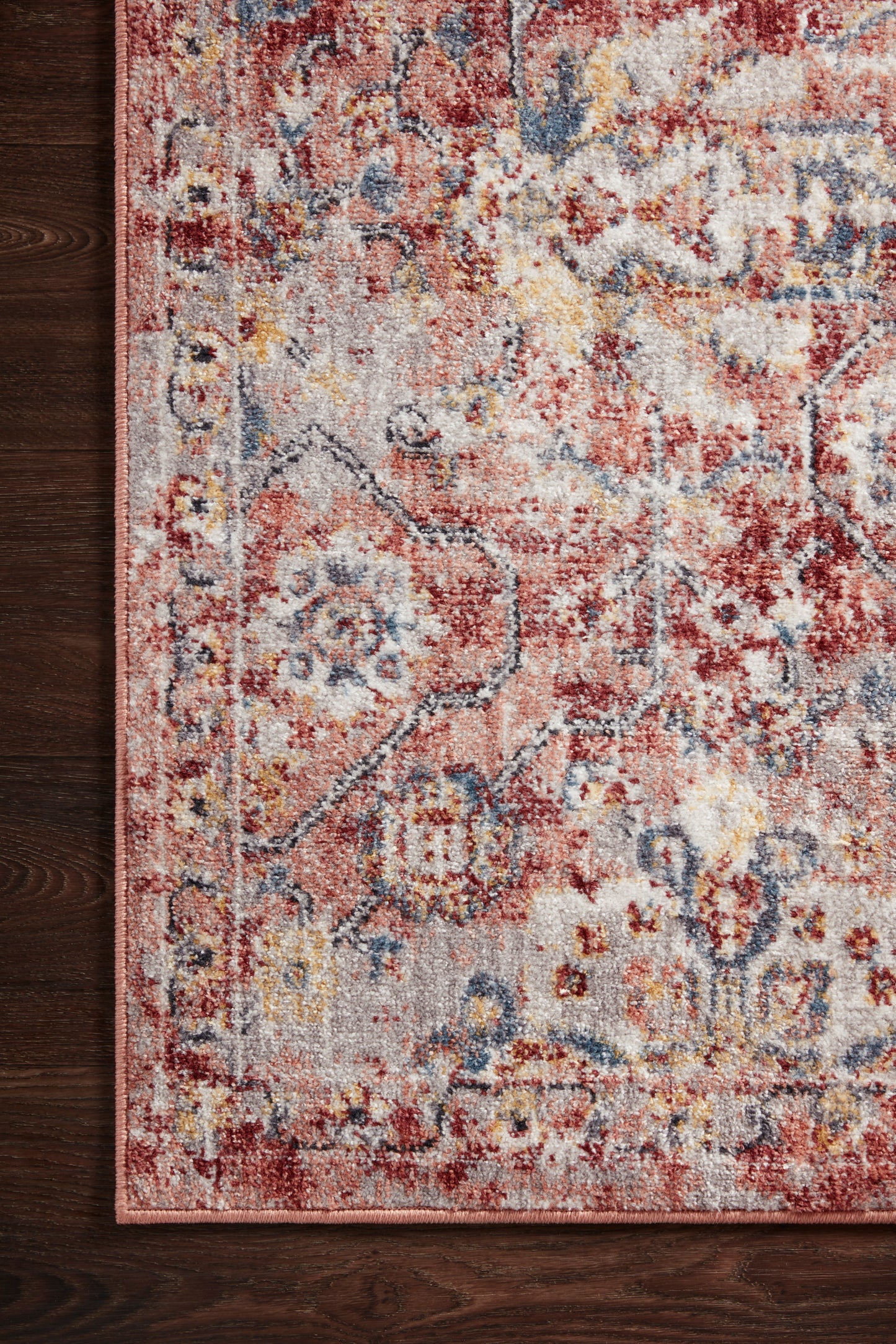 Alyssa Rug in Rust/Ivory