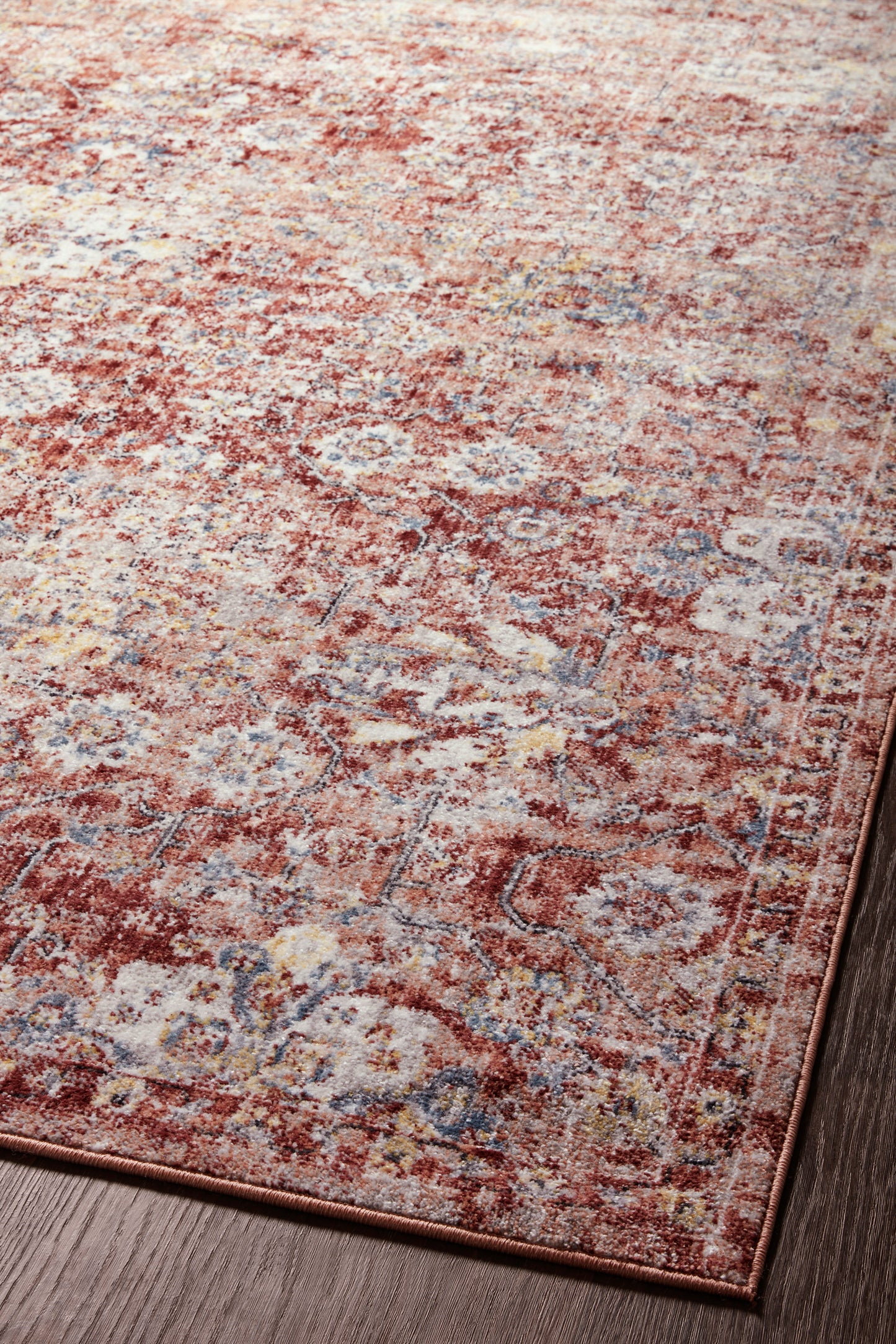 Alyssa Rug in Rust/Ivory