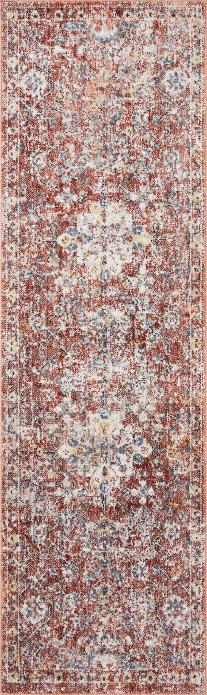 Alyssa Rug in Rust/Ivory