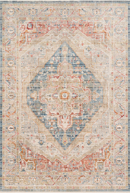 Delphine Rug in Blue/Multi