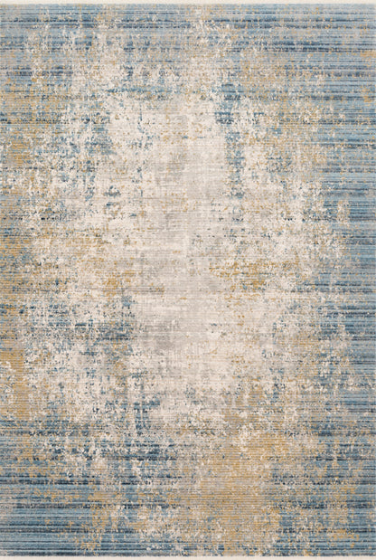 Delphine Rug in Neutral/Sea