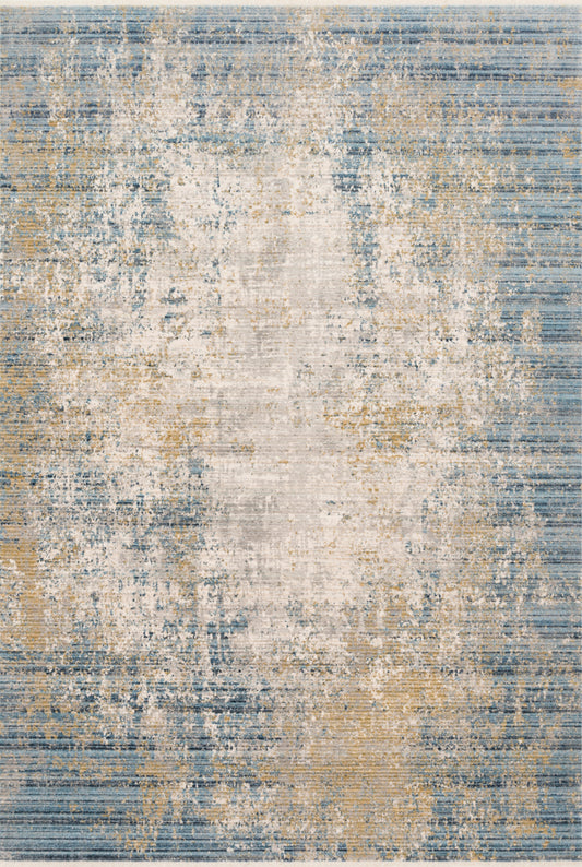 Delphine Rug in Neutral/Sea