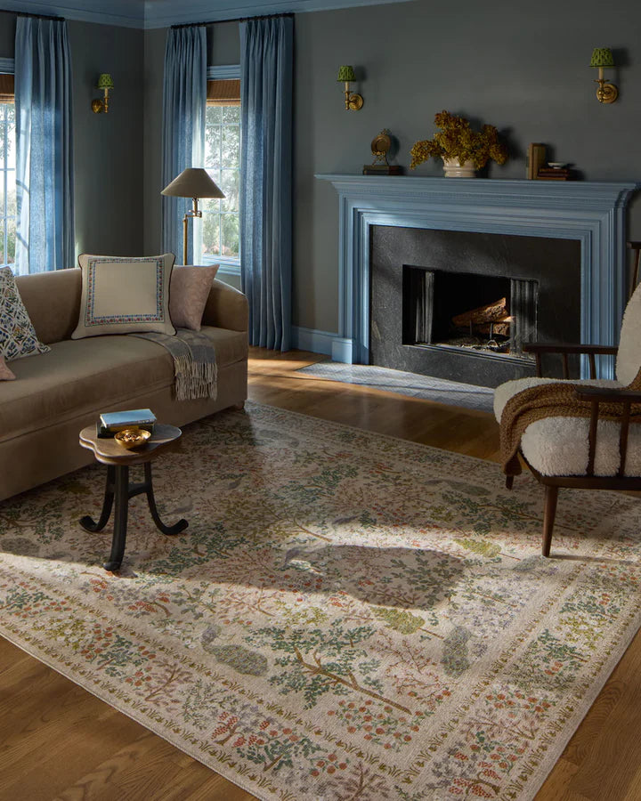 Woodland Rug in Evergreen