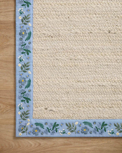 Costa Rug in Wildwood Ivory/Periwinkle