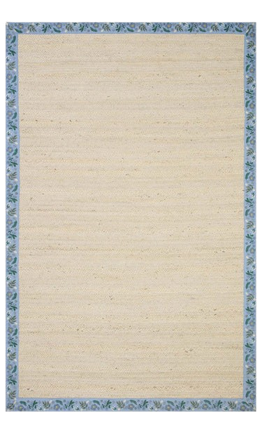 Costa Rug in Wildwood Ivory/Periwinkle