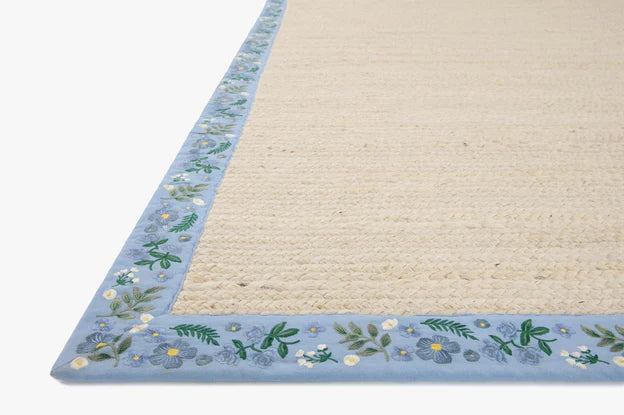 Costa Rug in Wildwood Ivory/Periwinkle