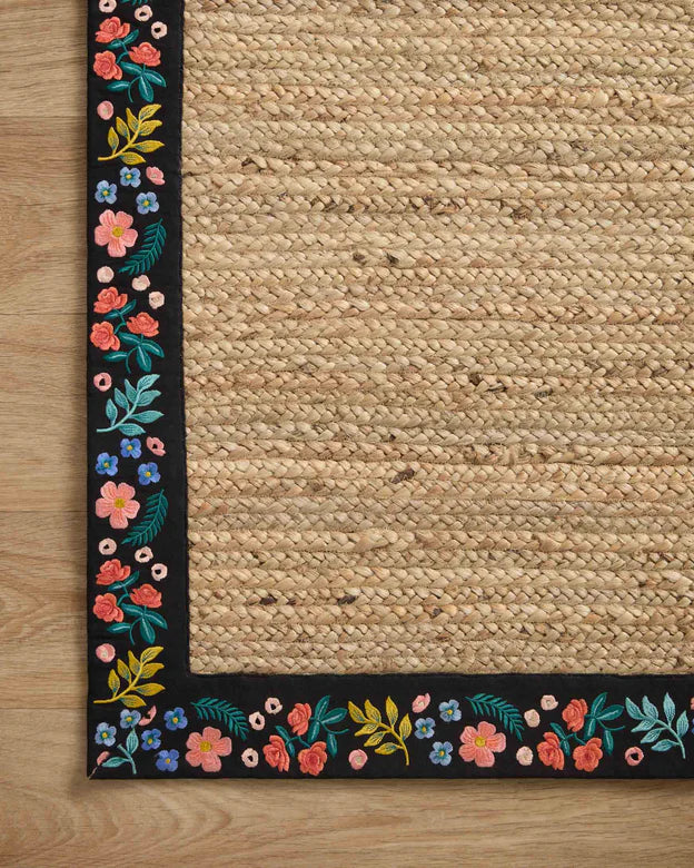Costa Rug in Wildwood Natural/Black