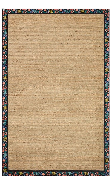 Costa Rug in Wildwood Natural/Black