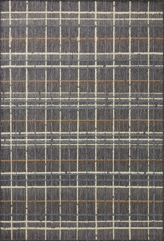 Colombus Rug in Charcoal/Multi