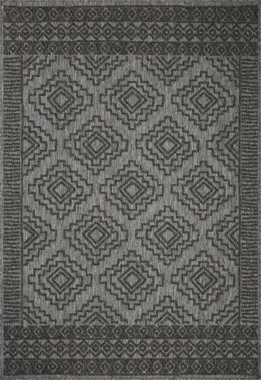 Colombus Rug in Grey/Charcoal