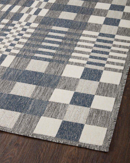 Colombus Rug in Ivory/Denim