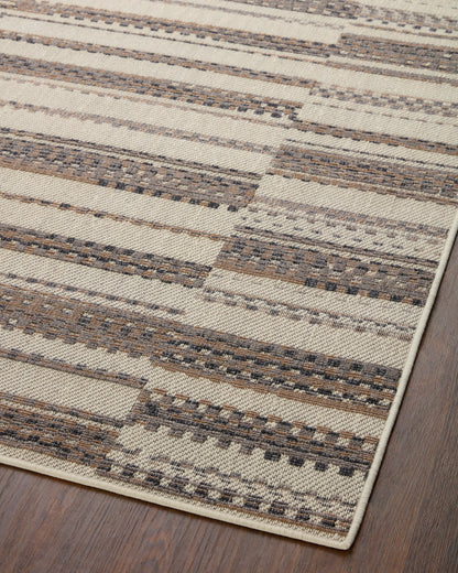 Colombus Rug in Ivory/Taupe