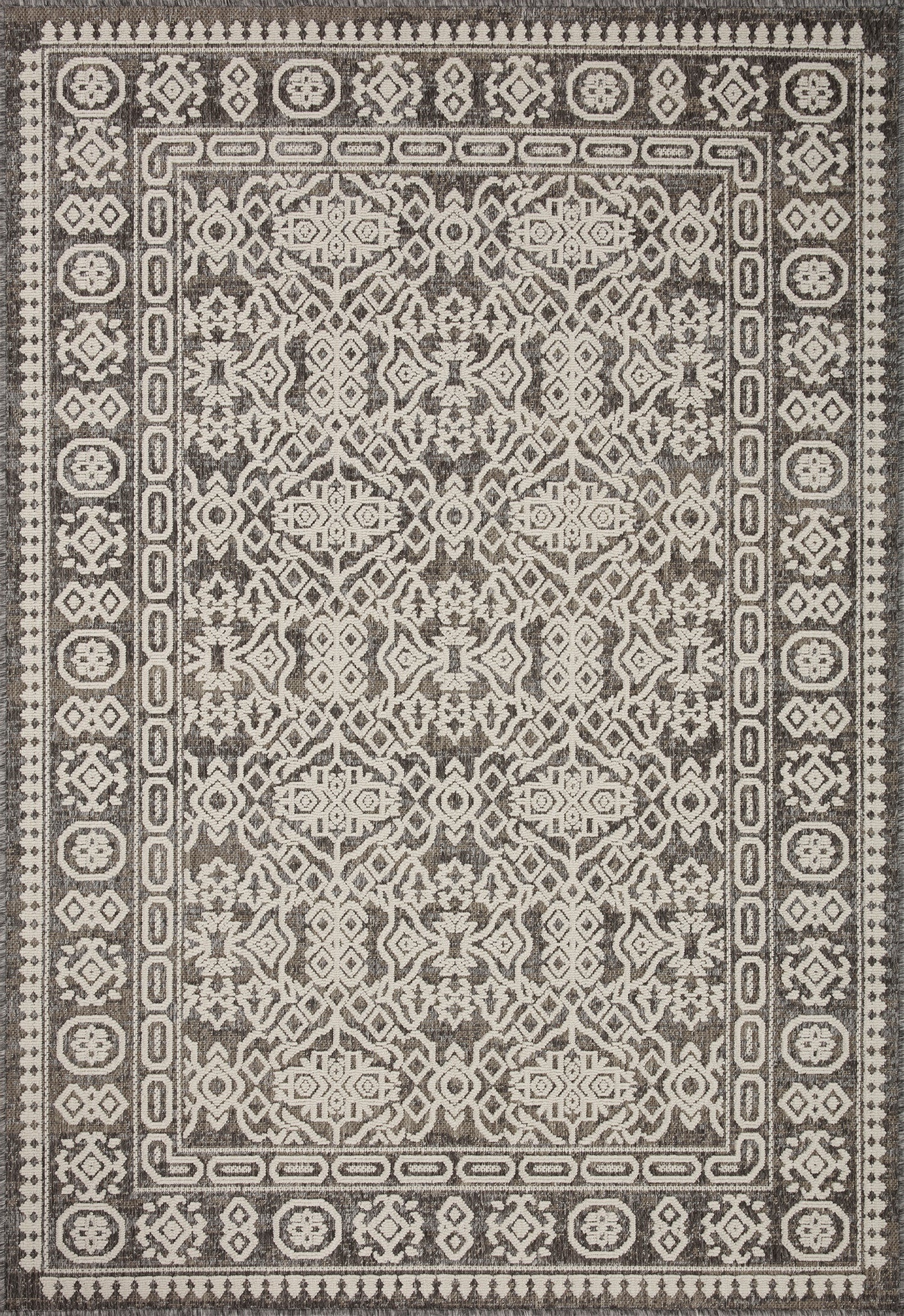 Colombus Rug in Pebble/Ivory