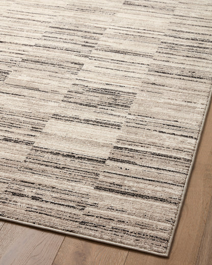 Hunter Rug in Charcoal/Sand