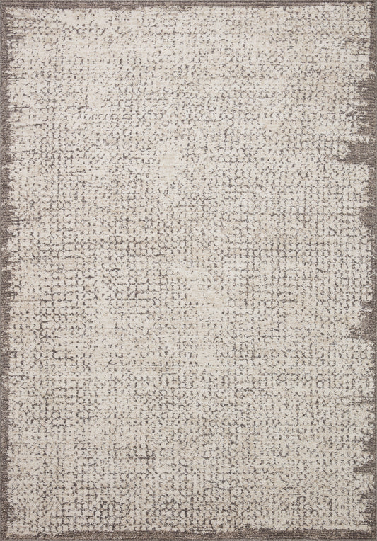 Hunter Rug in Ivory/Stone