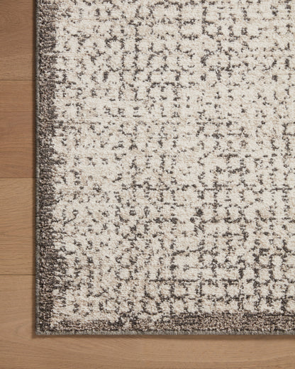 Hunter Rug in Ivory/Stone