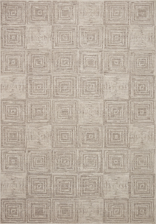 Hunter Rug in Beige/Grey