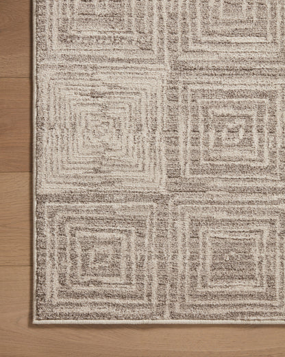 Hunter Rug in Beige/Grey