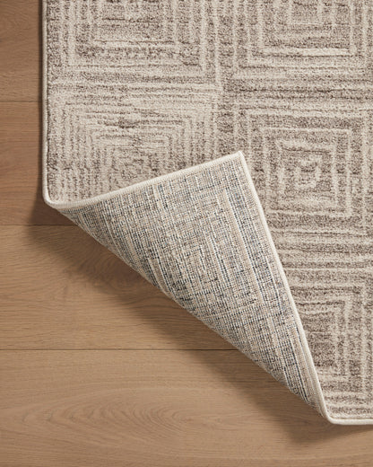 Hunter Rug in Beige/Grey