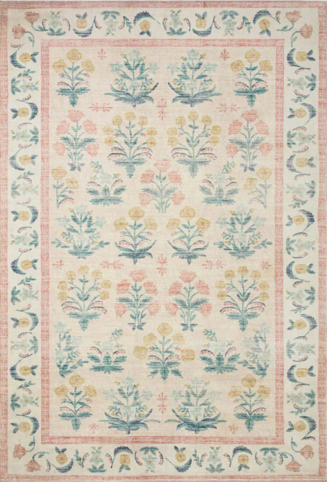 Eliza Rug in Rose/Blush