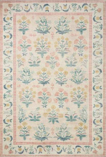 Eliza Rug in Rose/Blush