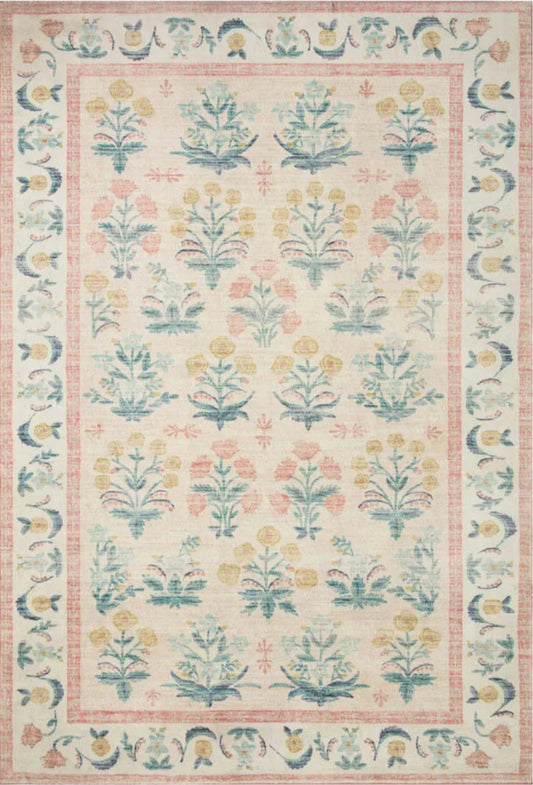 Eliza Rug in Rose/Blush