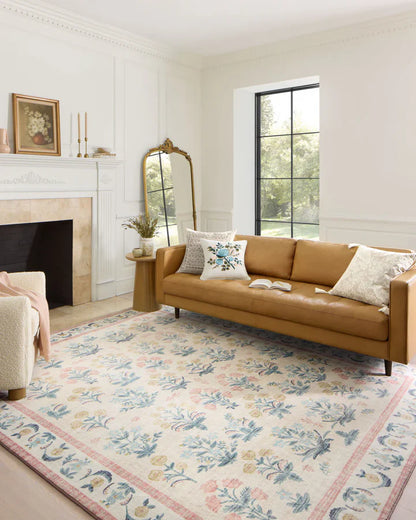 Eliza Rug in Rose/Blush