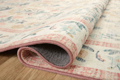 Eliza Rug in Rose/Blush