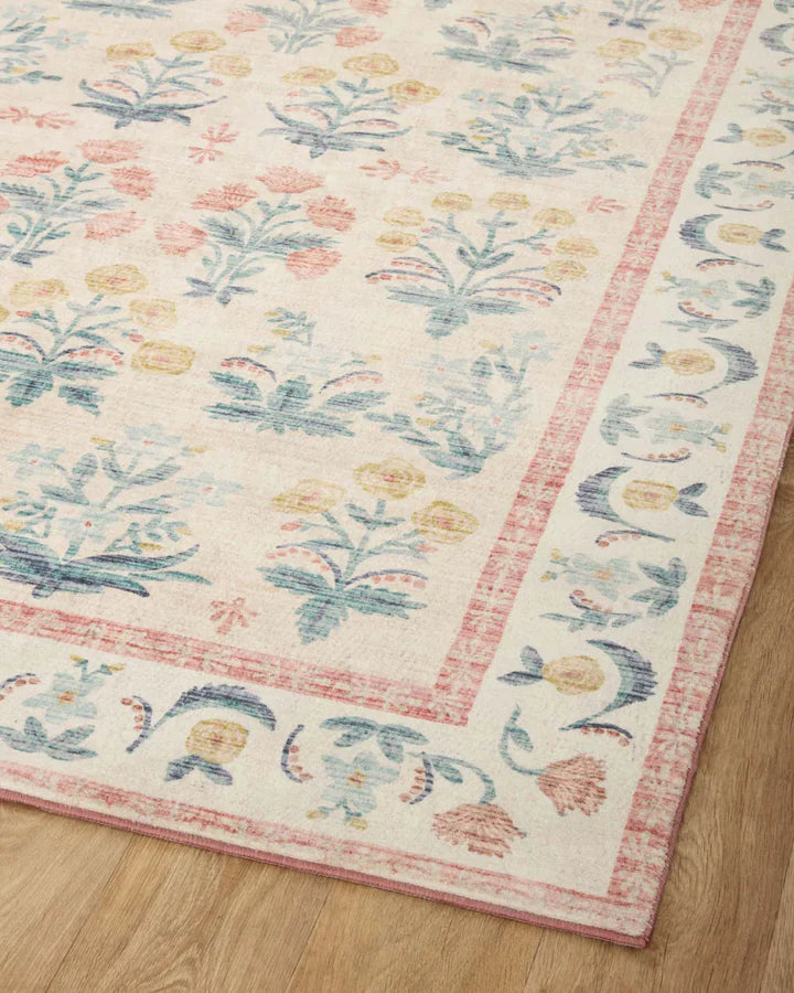 Eliza Rug in Rose/Blush