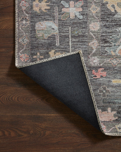 Elysium Rug in Charcoal/Multi