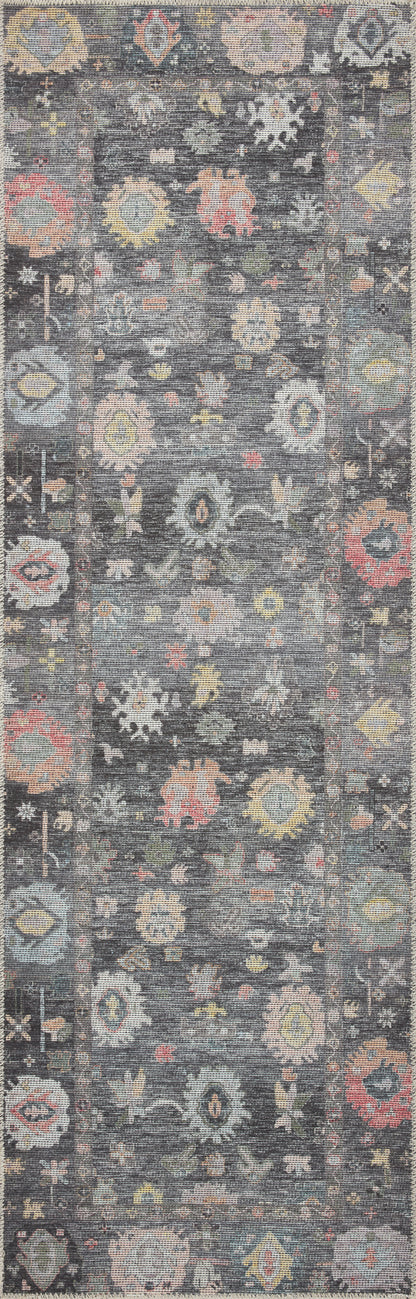 Elysium Rug in Charcoal/Multi