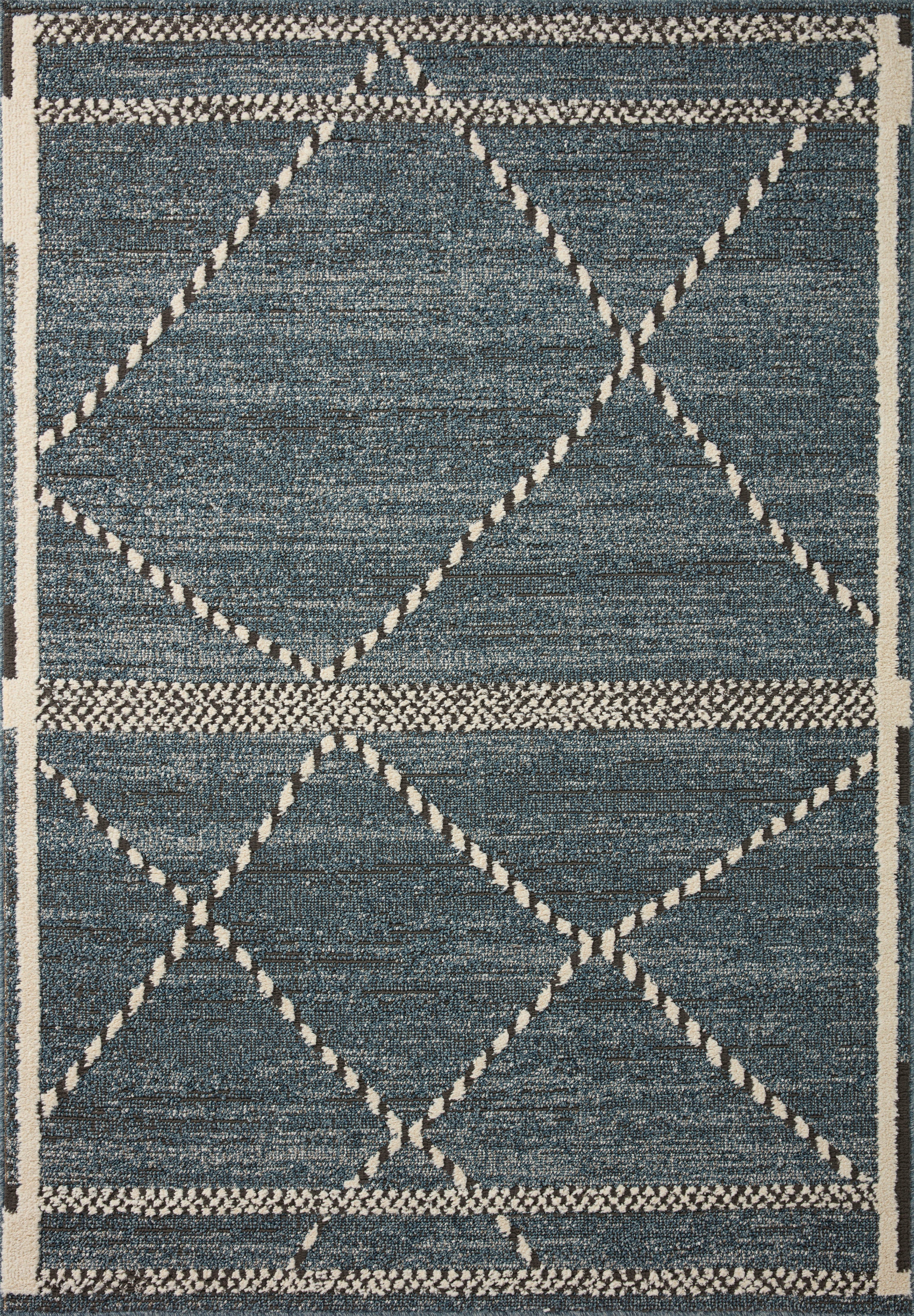 Ines Rug in Denim/Charcoal – Loom & Stone Indonesia