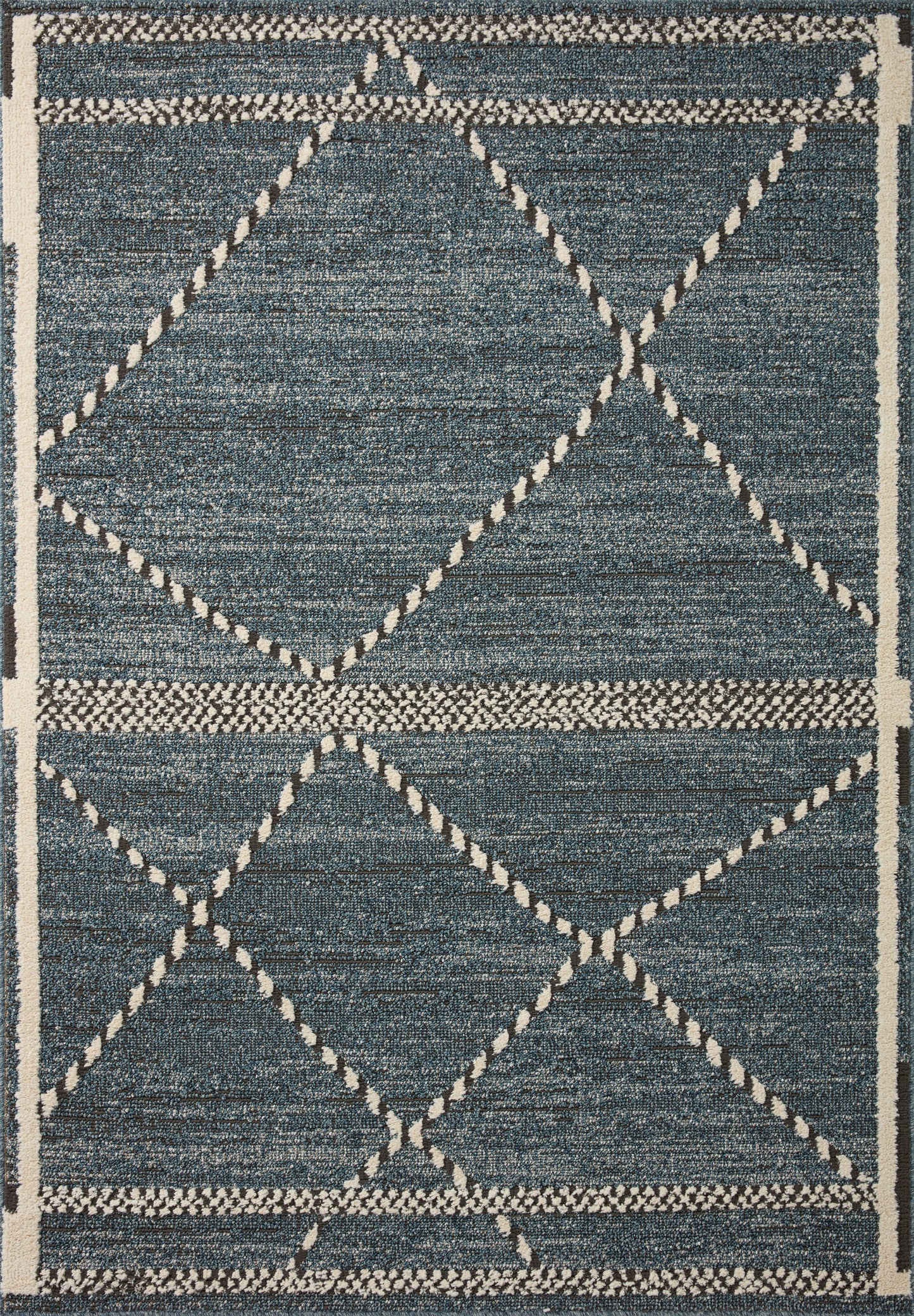 Ines Rug in Denim/Charcoal