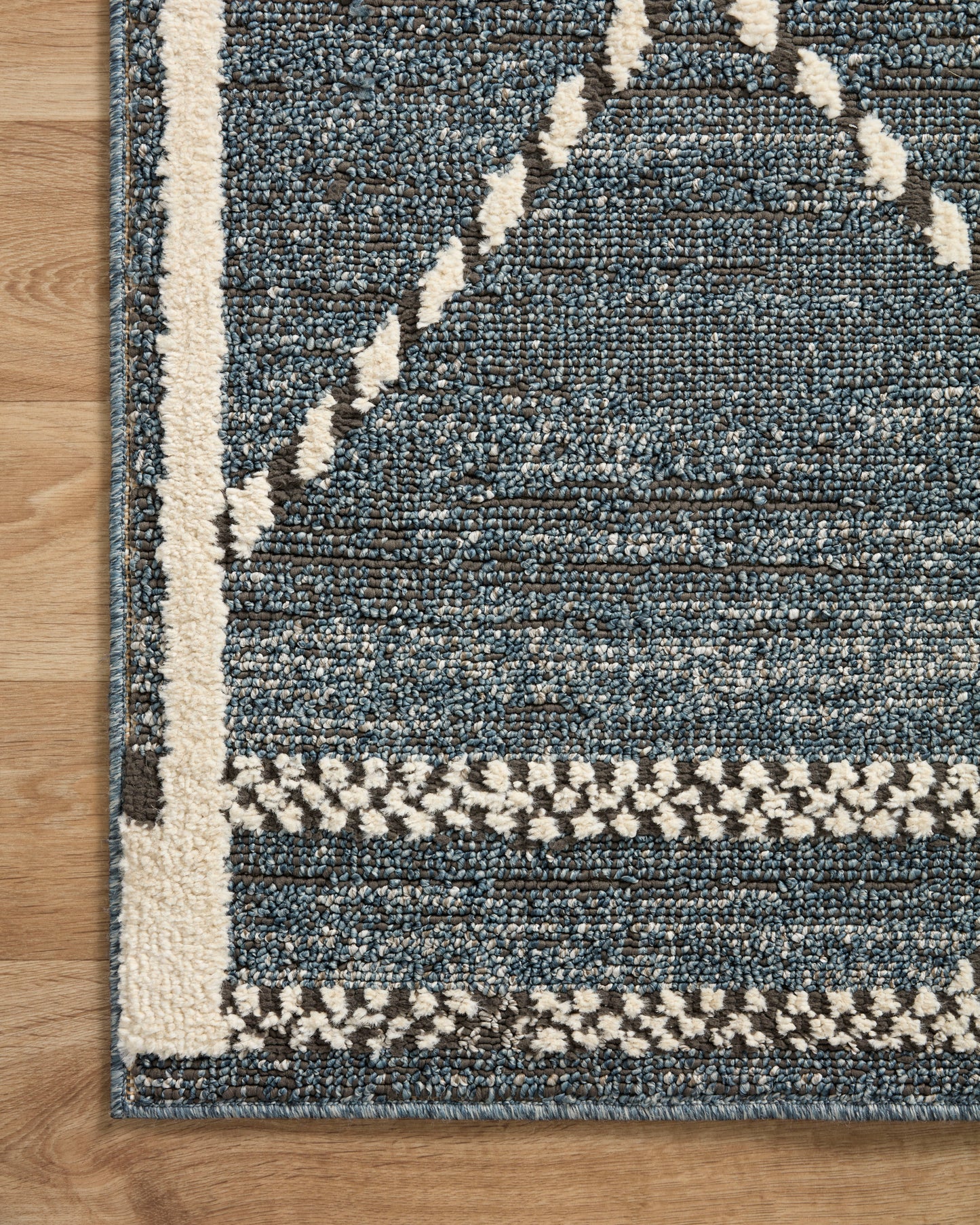 Ines Rug in Denim/Charcoal