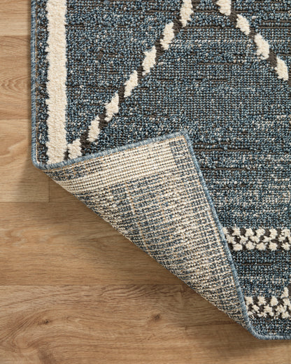 Ines Rug in Denim/Charcoal