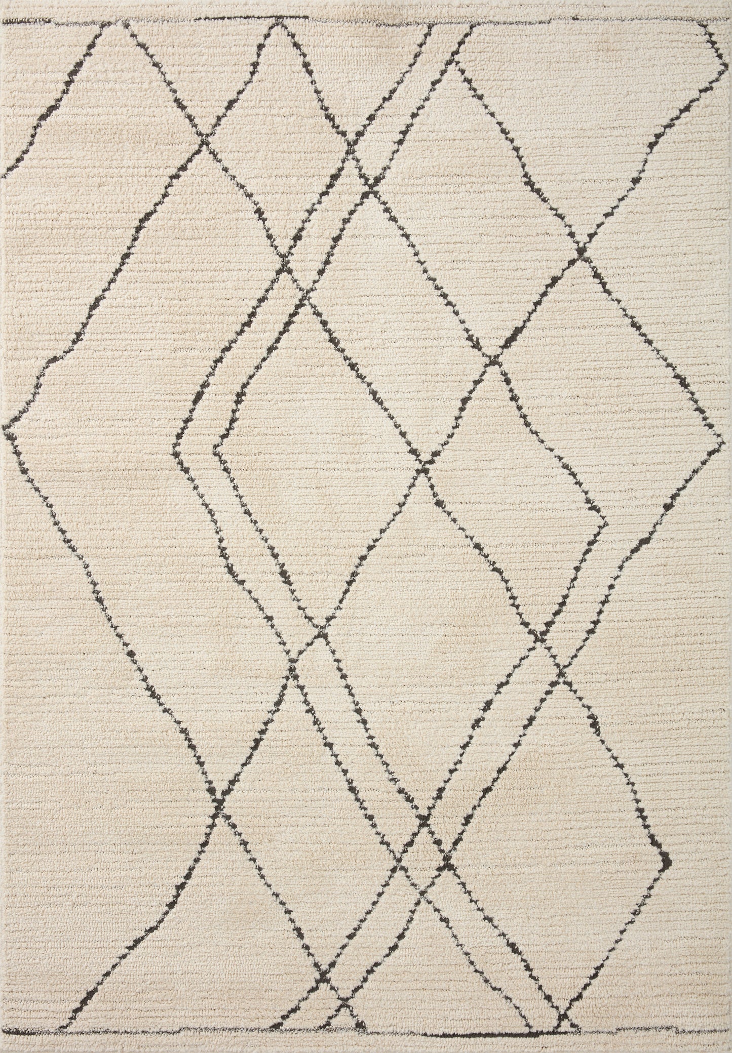 Ines Rug in Ivory/Charcoal