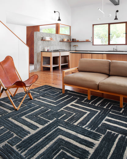 Aiden Rug in Midnight