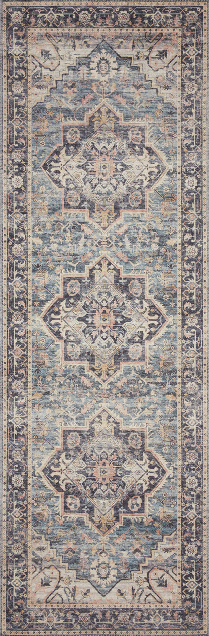 Charlotte Rug in Navy/Multi