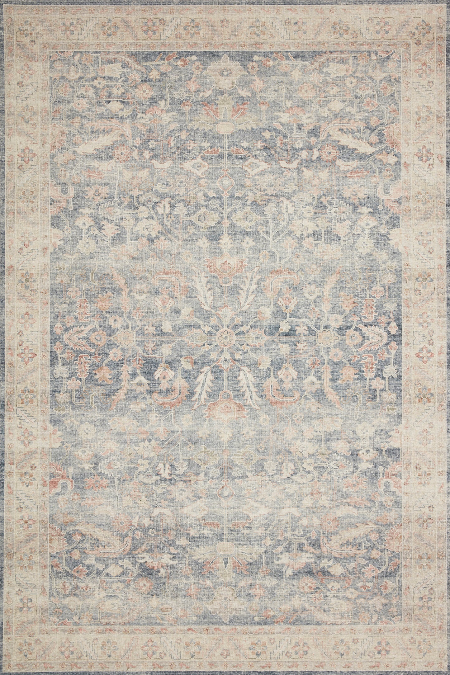 Charlotte Rug in Denim/Multi