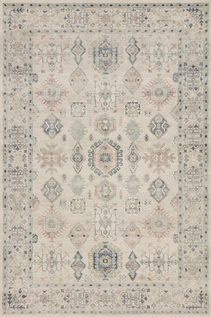 Charlotte Rug in Beige/Multi